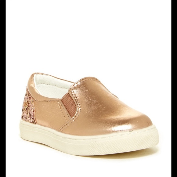 Naturino express “liliana” slip on/metallic rose - Picture 1 of 7